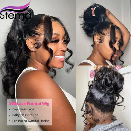 lace front pin up wig